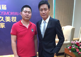 广州优游国际与明星合影